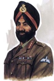 Major General Sujan Singh Uban, the Commander of Special Frontier Force.