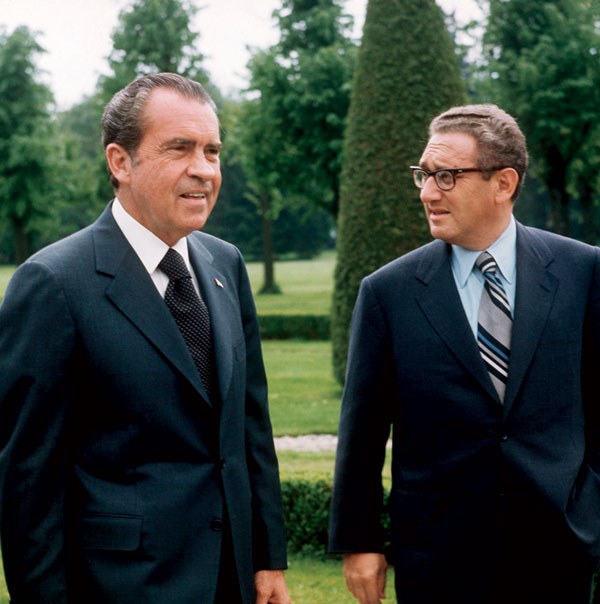 President Richard Nixon and Dr. Kissinger-The U.S.-Tibet Relations