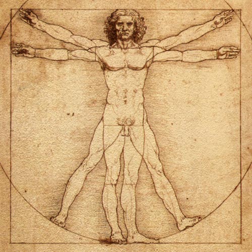 Vitruvian-Man-Spiritualism and Knowledge of Human Nature
