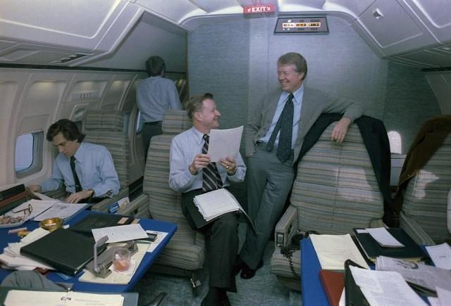 Jimmy Carter prior to his nomination as a candidate for presidential election had received a full briefing from the Central Intelligence Agency. President Carter is seen with his National Security Adviser Mr. Brzezinski and both of them were fully aware of the US-India-Tibet military alliance/pact to contain the military threat posed by People's Republic of China.