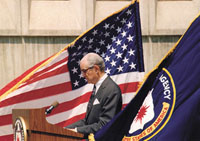 Whole Dude - Whole Spy: The CIA celebrated its 50th Anniversary during 1997 and the former Director Helms was most warmly received and was acknowledged for his great contribution to the Organization in a variety of capacities.