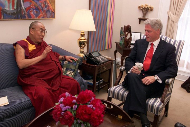 SPECIAL FRONTIER FORCE AT THE WHITE HOUSE: The 14th Dalai Lama met ...