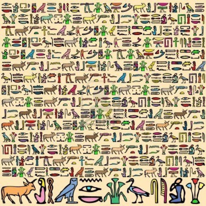 SPIRITUALITY SCIENCE - THE ORIGIN OF MAN - THE ORIGIN OF LANGUAGE: Egyptian Hieroglyphic(Greek=Priestly writing) type of writing were already perfected in the first dynasty 3110 - 2884 B.C.