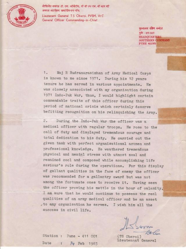 SPECIAL FRONTIER FORCE - THE OFFICIAL SECRETS ACT: GOVERNMENT OF INDIA CANNOT IMPOSE THE RULES OF  THE OFFICIAL SECRETS ACT AND DEMAND THAT I SHOULD NOT SHARE INFORMATION ABOUT SPECIAL FRONTIER FORCE, THE MILITARY ORGANIZATION IN WHICH I HAD SERVED UNDER THE COMMAND OF BRIGADIER T S OBEROI WHO GOT PROMOTED TO THE RANK OF MAJOR GENERAL AND SERVED AS THE INSPECTOR GENERAL OF SPECIAL FRONTIER FORCE.