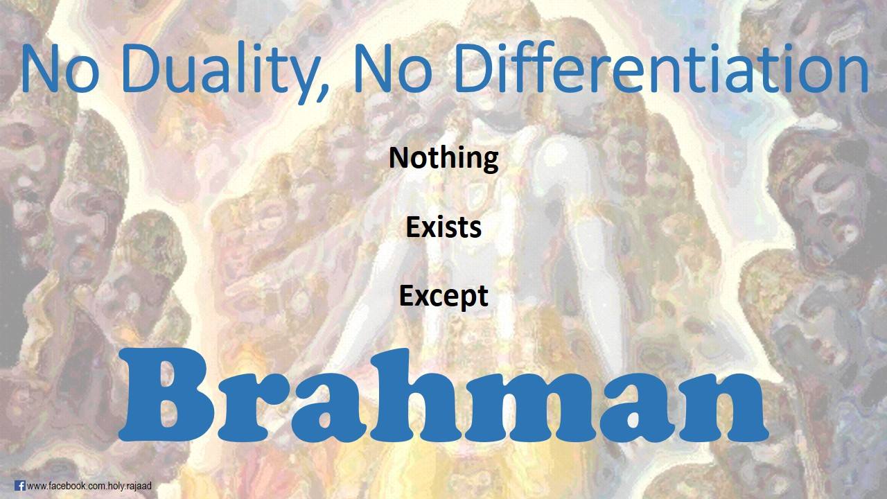 SPIRITUALITY SCIENCE - AHAM BRAHMASMI - UNITY VS IDENTITY : THE THOUGHTS OF VARIOUS INDIAN THINKERS HAVE TO BE CAREFULLY INTERPRETED. EVERYTHING THAT EXISTS IS NOT EXACTLY THE SAME OR IDENTICAL TO BRAHMAN. IT WILL BE CORRECT TO INTERPRET THE ABOVE STATEMENT IN THE CONTEXT OF UNITY BETWEEN ORDERS LIKE GOD, ENERGY, MATTER, AND LIVING THINGS. THIS UNITY OR EIKYATA IS THE FUNDAMENTAL BASIS FOR EXISTENCE AND IS CALLED "ASMI" TO DESCRIBE BRAHMAN AS THE 'CAUSE' OF EXISTENCE.