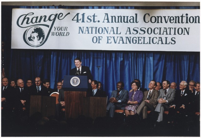 SPECIAL  FRONTIER  FORCE  VS  THE  EVIL  RED  EMPIRE -  RED  CHINA :  US  PRESIDENT  RONALD  REAGAN  ADDRESSED  NATIONAL  ASSOCIATION  OF  EVANGELICALS  ON  MARCH  08,  1983.  HE  COINED  THE  PHRASE  "EVIL  EMPIRE"  TO  DESCRIBE  SOVIET  UNION  AND  HE  FRAMED  THE  US -  SOVIET  CONFRONTATION  AS  "GOOD  VS  EVIL."