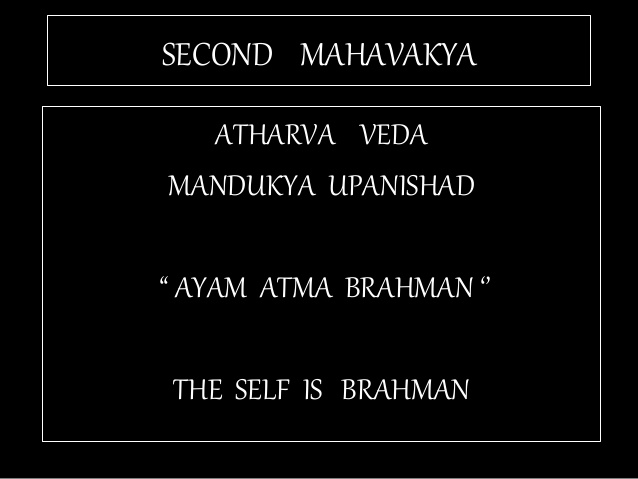 TAT ASMI PRABHO - FIFTH MAHAVAKYA - MATERIAL vs SPIRITUAL DUALISM. THIS APHORISM FAILS TO ACCOUNT FOR EXISTENCE OF LIVING ENTITY CALLED MAN FOR IT IGNORES MATERIAL vs SPIRITUAL DUALISM.