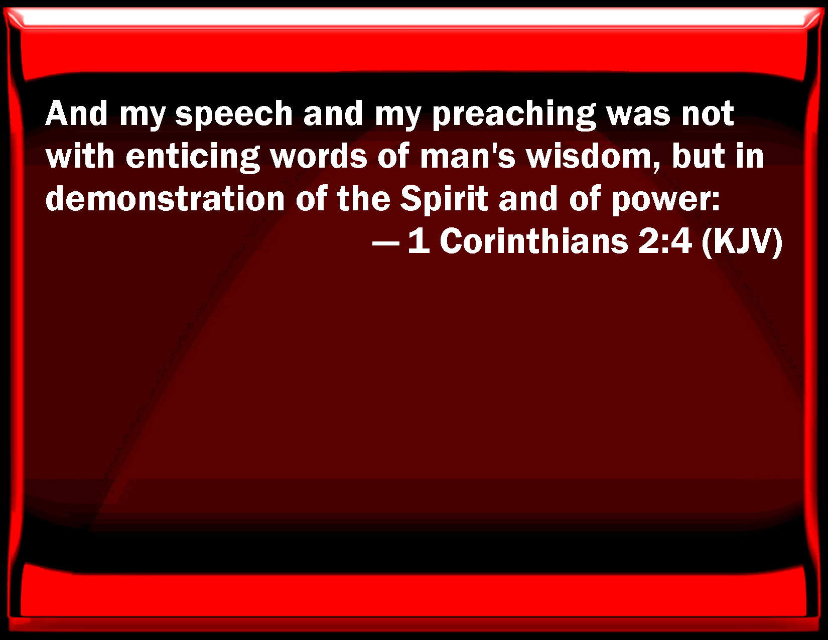 NEW YEAR GREETINGS - WISDOM TO GUIDE IN 2016. I SEEK WISDOM FROM 1 CORINTHIANS, CHAPTER 2, VERSE 4.