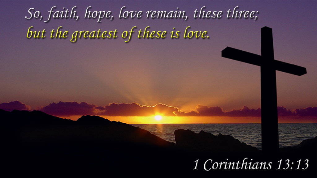 New Year Greetings-Wisdom-Spirit-Guide-1 Corinthians 13-13-Image by Janetateher
