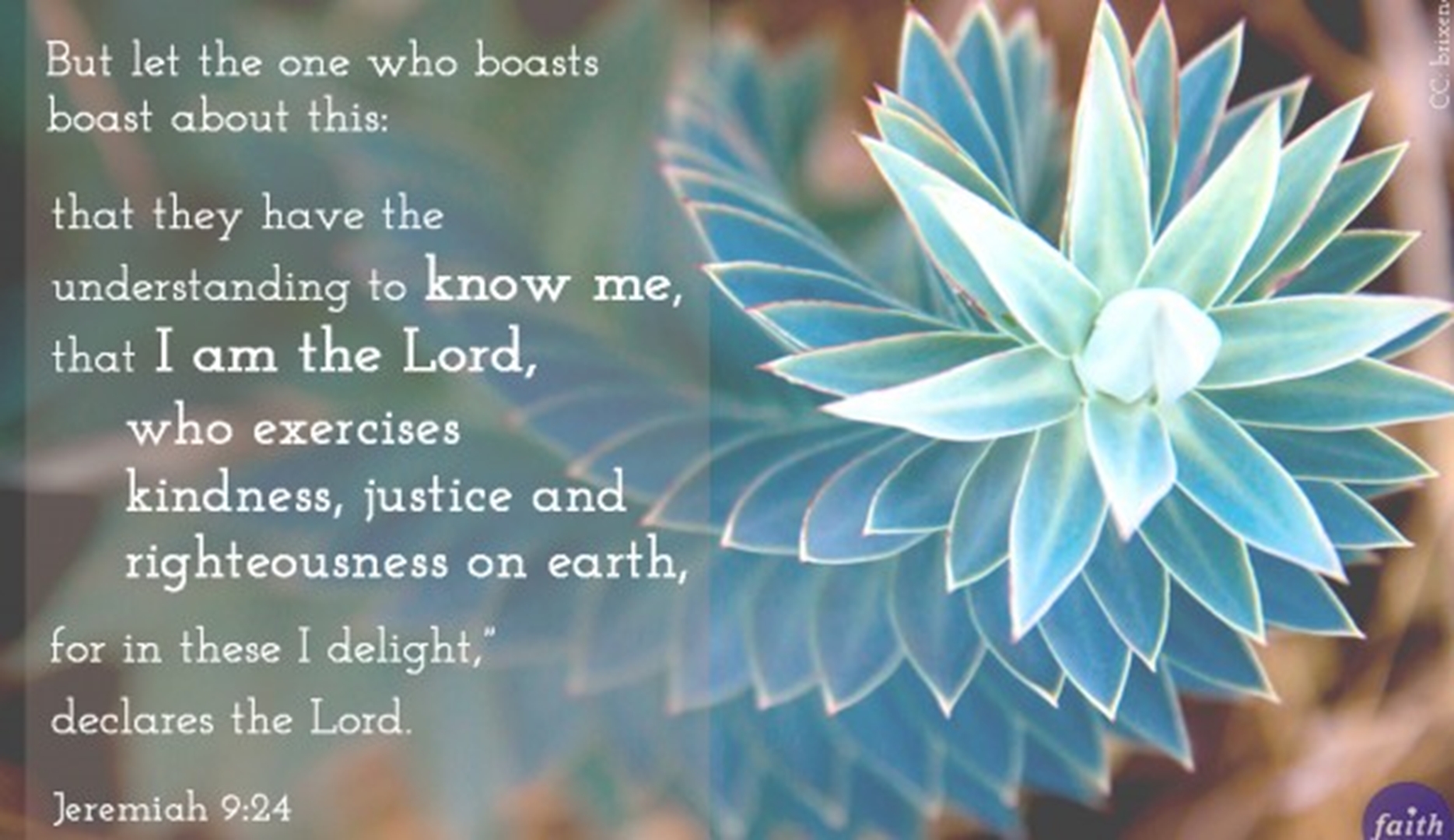 NEW YEAR GREETINGS - WISDOM TO GUIDE IN 2016. KNOWING MAN'S PURPOSE IN LIFE DEMANDS UNDERSTANDING, AND KNOWING THE LORD GOD CREATOR WHO EXERCISES KINDNESS, JUSTICE AND RIGHTEOUSNESS ON EARTH.