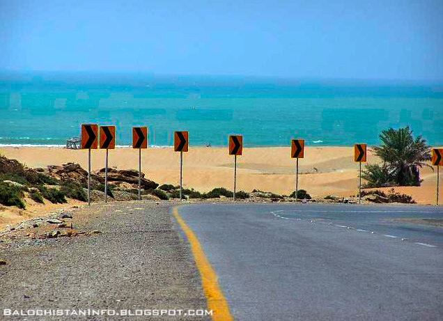 Special Frontier Force Supports Balochistan. Kund Malir Beach.